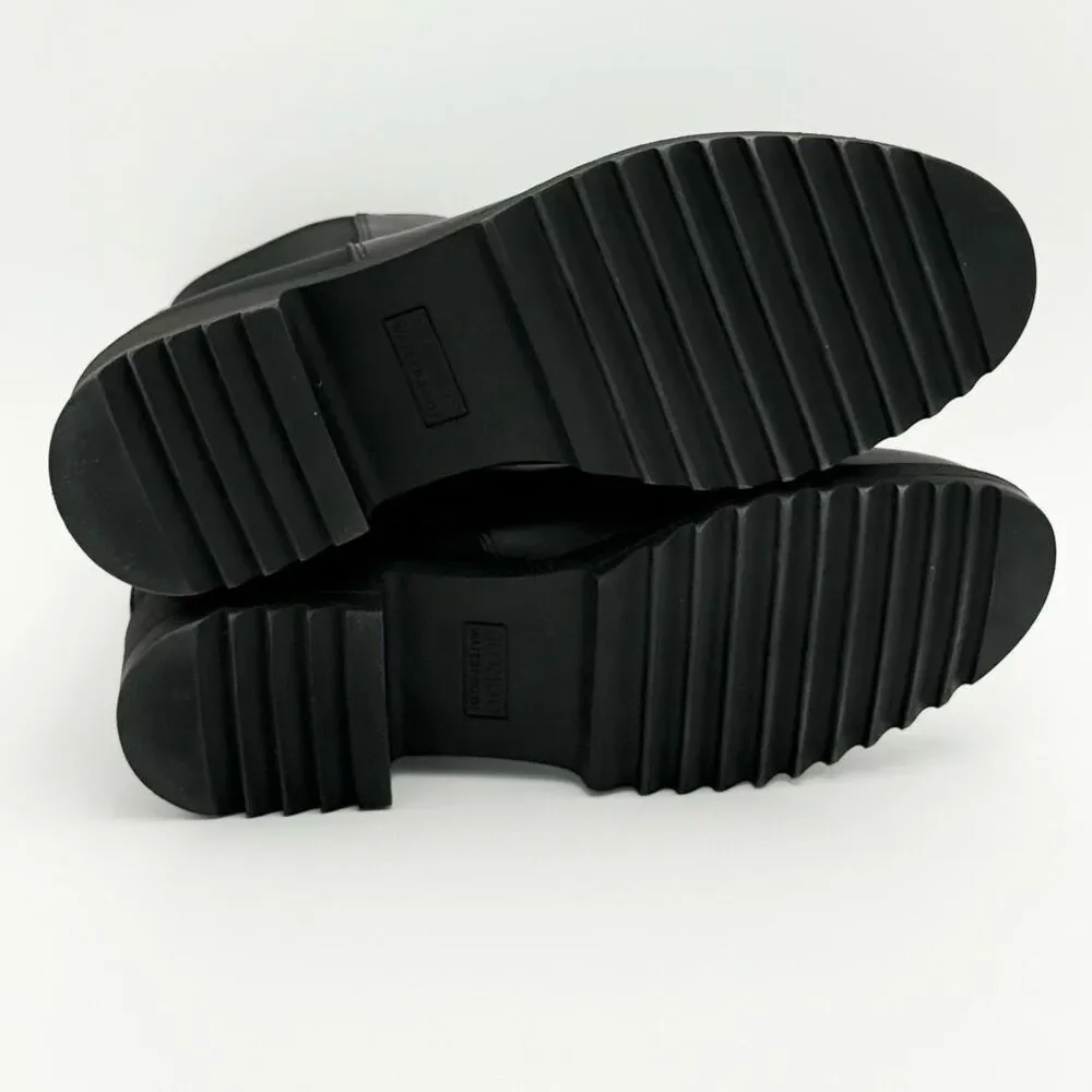 Blondo Cammie Black Waterproof Booties in Black Side Zip - Women’s US 8M